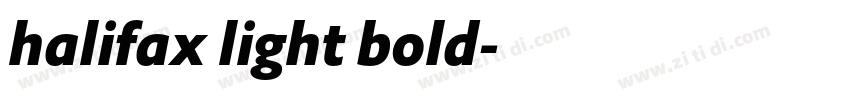 halifax light bold字体转换 halifax light bold字体转换